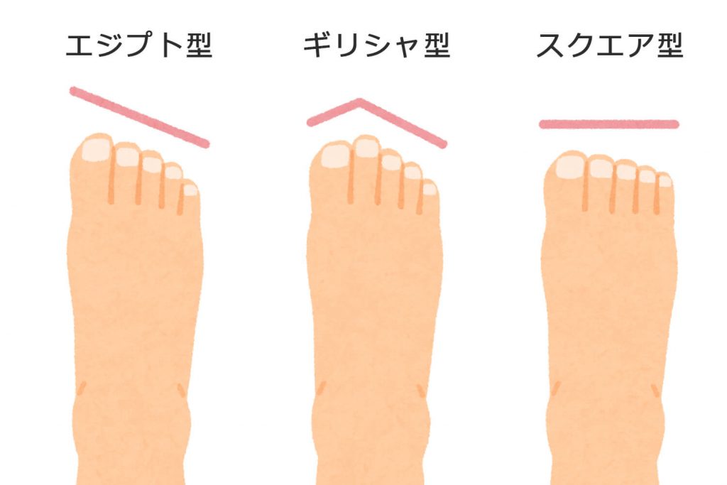 Foot shape  